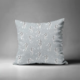 Barnon Seahorse Square Indoor/Outdoor Throw Pillow