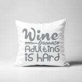 Davey Textual Reversible Indoor/Outdoor Square Pillow