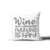 Davey Textual Reversible Indoor/Outdoor Square Pillow