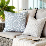 Dominique Coral Reefs Square Indoor/Outdoor Throw Pillow