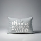 Fulham Mama Needs Lumbar Indoor/Outdoor Throw Pillow