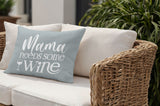 Fulham Mama Needs Lumbar Indoor/Outdoor Throw Pillow
