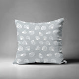 Hahn Sea Shells Square Indoor/Outdoor Throw Pillow