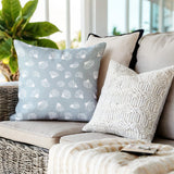Hahn Sea Shells Square Indoor/Outdoor Throw Pillow