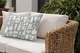 Hyatt Wine And Lumbar Indoor/Outdoor Throw Pillow