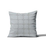 Knotty Nautical Knot Square Indoor/Outdoor Throw Pillow