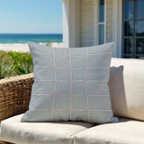 Knotty Nautical Knot Square Indoor/Outdoor Throw Pillow