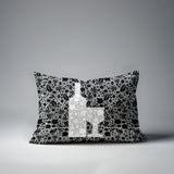 Lakefield Wine Bottle Lumbar Indoor/Outdoor Throw Pillow