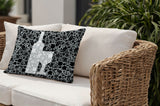 Lakefield Wine Bottle Lumbar Indoor/Outdoor Throw Pillow