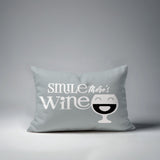 Marcelina Smile There's Lumbar Indoor/Outdoor Throw Pillow