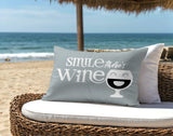 Marcelina Smile There's Lumbar Indoor/Outdoor Throw Pillow