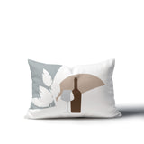Potter Wine Glass Lumbar Indoor/Outdoor Throw Pillow
