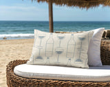 Purcill Wine Glass Lumbar Indoor/Outdoor Throw Pillow