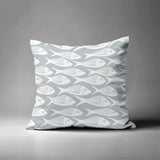 Queeston Fish Square Indoor/Outdoor Throw Pillow