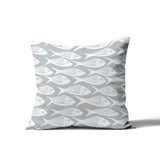 Queeston Fish Square Indoor/Outdoor Throw Pillow