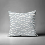 Richardson Ocean Waves Square Indoor/Outdoor Throw Pillow