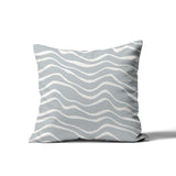 Richardson Ocean Waves Square Indoor/Outdoor Throw Pillow