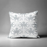 Shirley Octopus Square Indoor/Outdoor Throw Pillow