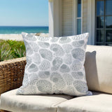 Shutterfield Sea Shell Square Indoor/Outdoor Throw Pillow