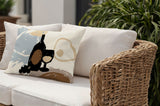 Tate Wine Bottle Lumbar Indoor/Outdoor Throw Pillow