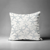 Theba Star Fish Square Indoor/Outdoor Throw Pillow