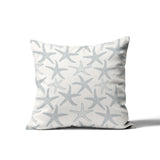 Theba Star Fish Square Indoor/Outdoor Throw Pillow