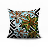 Hoku Floral Reversible Indoor/Outdoor Square Pillow