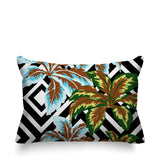 Hoku Floral Reversible Indoor/Outdoor Rectangle Pillow