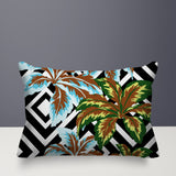 Hoku Floral Reversible Indoor/Outdoor Rectangle Pillow