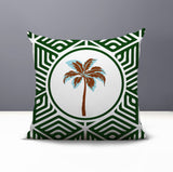 Leilani Palm Reversible Indoor/Outdoor Square Pillow