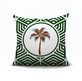 Leilani Palm Reversible Indoor/Outdoor Square Pillow