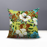Malia Floral Reversible Indoor/Outdoor Square Pillow