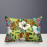 Malia Floral Reversible Indoor/Outdoor Rectangle Pillow