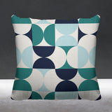 Griffin Geometric Reversible Indoor/Outdoor Square Pillow