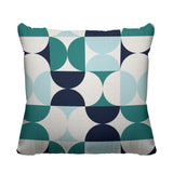 Griffin Geometric Reversible Indoor/Outdoor Square Pillow