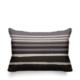 Groovelines Abstract Reversible Indoor/Outdoor Rectangular Pillow