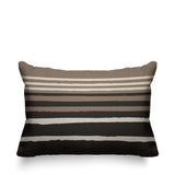 Groovelines Abstract Reversible Indoor/Outdoor Rectangular Pillow
