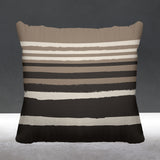 Groovelines Abstract Reversible Indoor/Outdoor Square Pillow