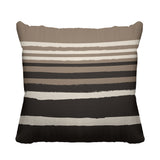 Groovelines Abstract Reversible Indoor/Outdoor Square Pillow