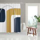 Hagan Geometric Shower Curtain