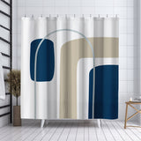 Hagan Geometric Shower Curtain