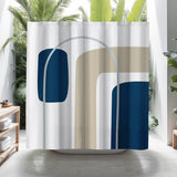 Hagan Geometric Shower Curtain