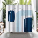 Hagan Geometric Shower Curtain