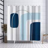 Hagan Geometric Shower Curtain