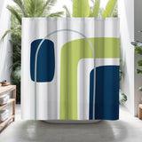 Hagan Geometric Shower Curtain