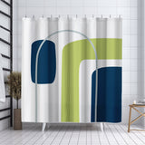 Hagan Geometric Shower Curtain