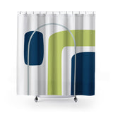 Hagan Geometric Shower Curtain