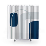 Hagan Geometric Shower Curtain
