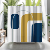 Hagan Geometric Shower Curtain