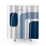 Hagan Geometric Shower Curtain